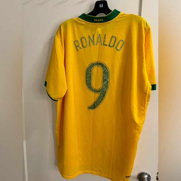 Y2K Nike Brazil RONALDO Jersey size XL MEN - Picture 16 of 16